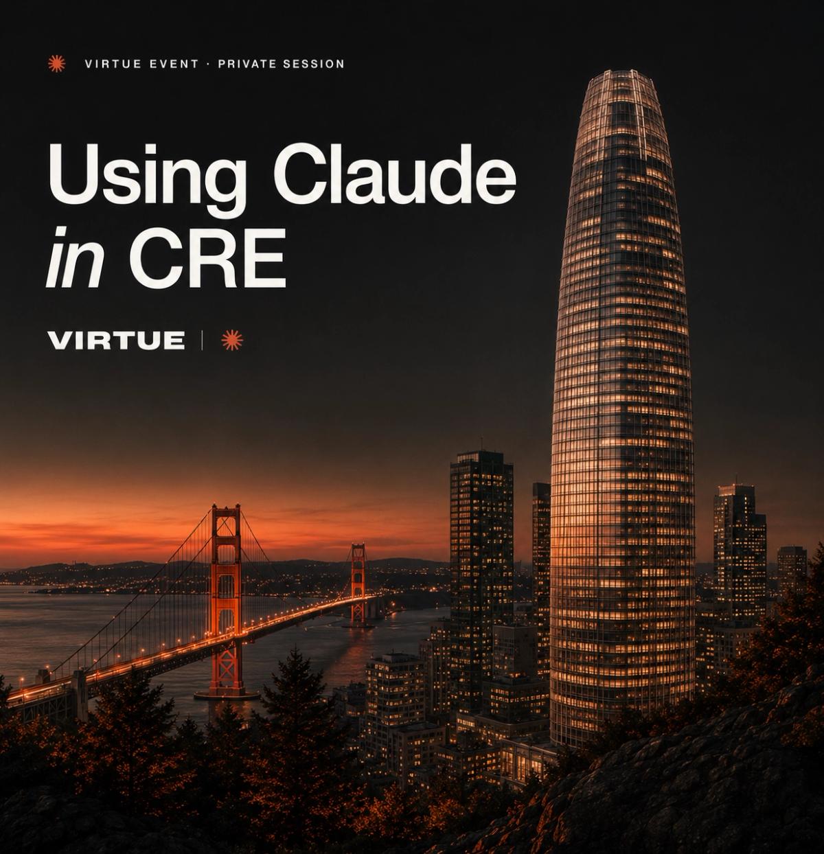 Using Claude in CRE - Hosted by Virtue