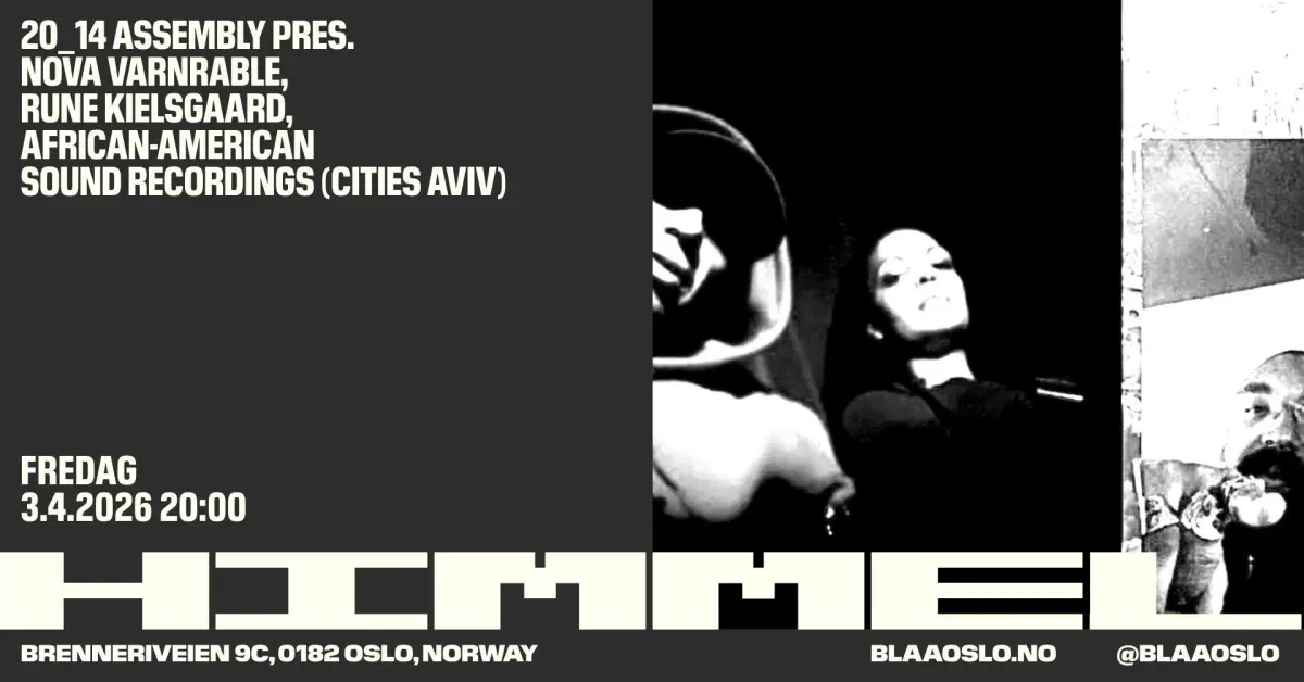 20_14 Assembly pres. Nova Varnable, Rune Kielsgaard & African-American Sound Recordings