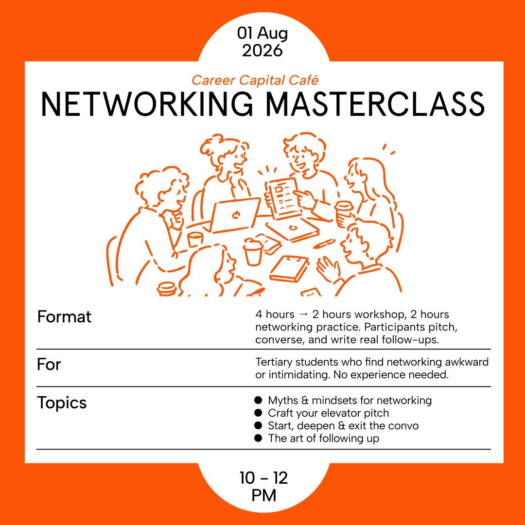 Career Capital Café: How to Network Without Feeling Fake