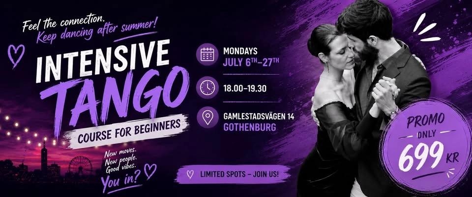 💃 Intensive Tango Course for beginners