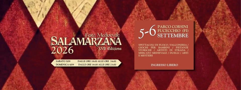 𝑺𝑨𝑳𝑨𝑴𝑨𝑹𝒁𝑨𝑵𝑨 2026 – 𝑭𝒆𝒔𝒕𝒂 𝑴𝒆𝒅𝒊𝒆𝒗𝒂𝒍𝒆 𝒂 𝑭𝒖𝒄𝒆𝒄𝒄𝒉𝒊𝒐
