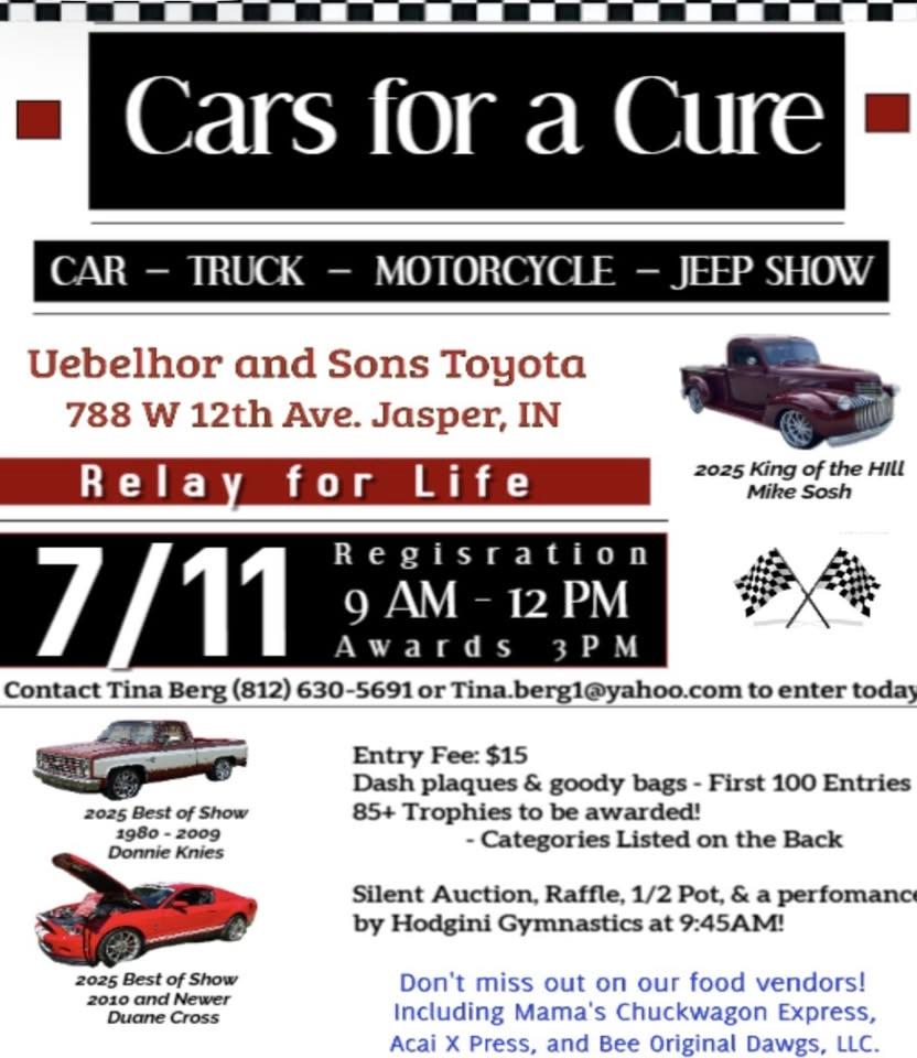Relay for Life Cars for a Cure