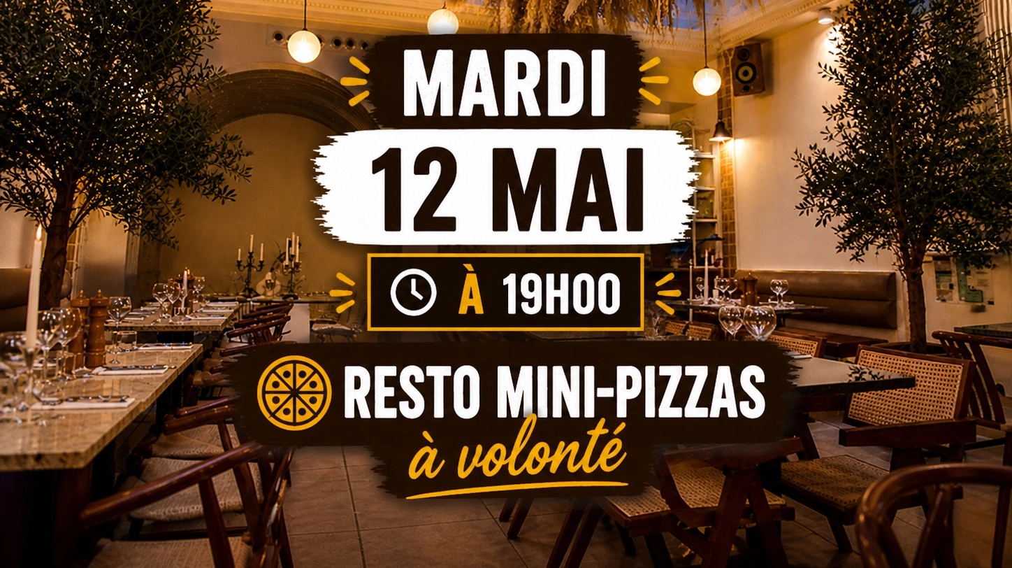 Resto. mini pizzas à volonté