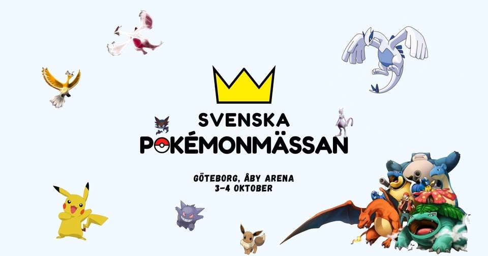Svenska Pokémonmässan 3-4 Oktober