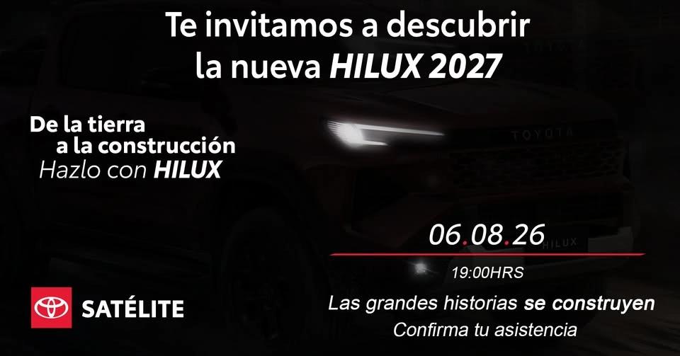 Hazlo con HILUX 2027– Gran Lanzamiento