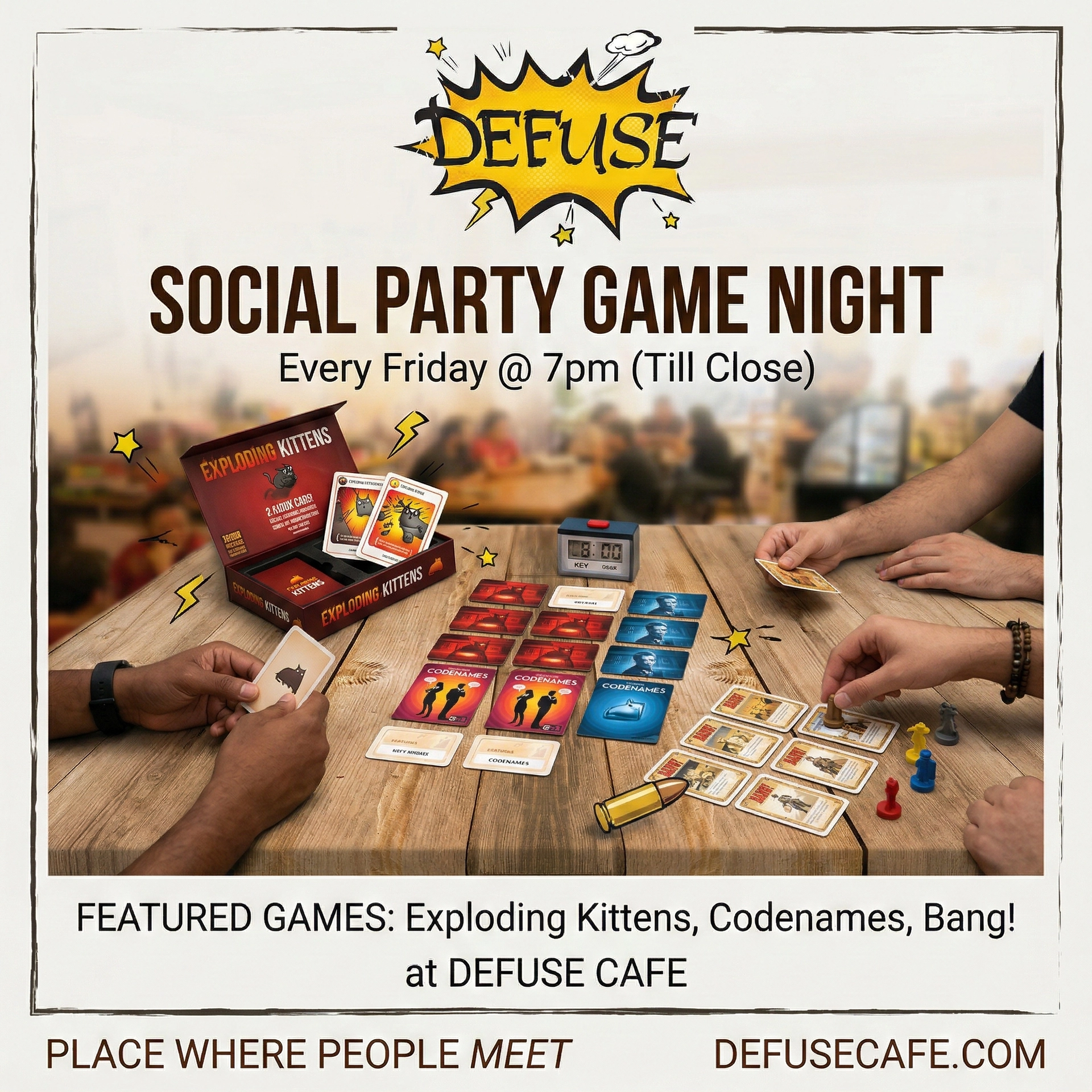 Meet & Play – Social Party Gamenight!