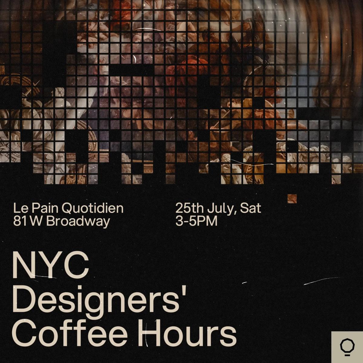 NYC Designers' Coffee Hours Meetup
