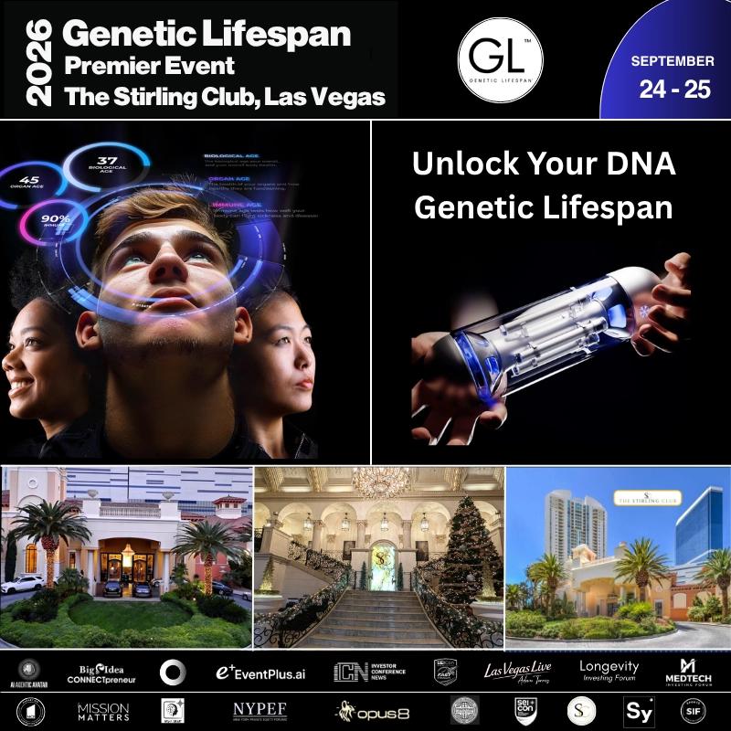 Genetic Lifespan Longevity & Biohacking Premier Event