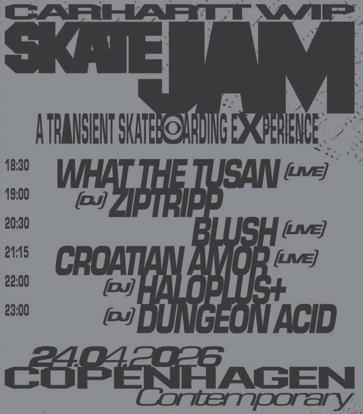 Carhartt WIP: SKATE JAM