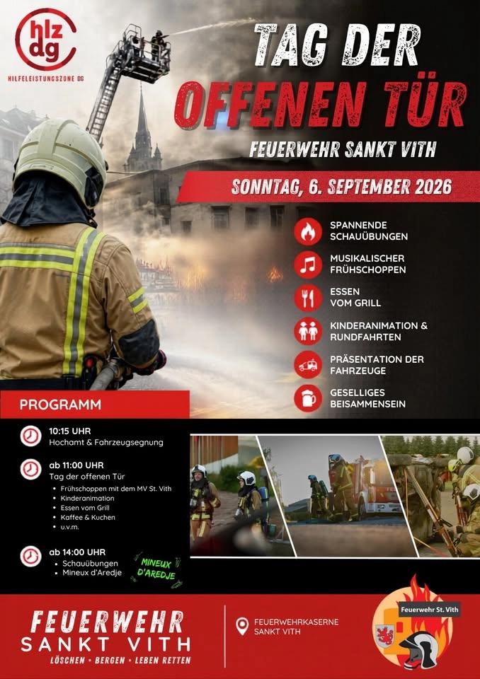 Tag der offenen Türe Feuerwehr St.Vith