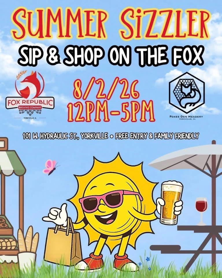Summer Sizzler Sip & Shop On The Fox @ Fox Republic Brewing