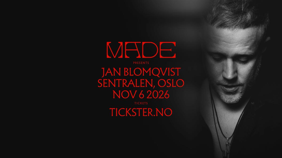 JAN BLOMQVIST - OSLO - FRIDAY NOV 6th