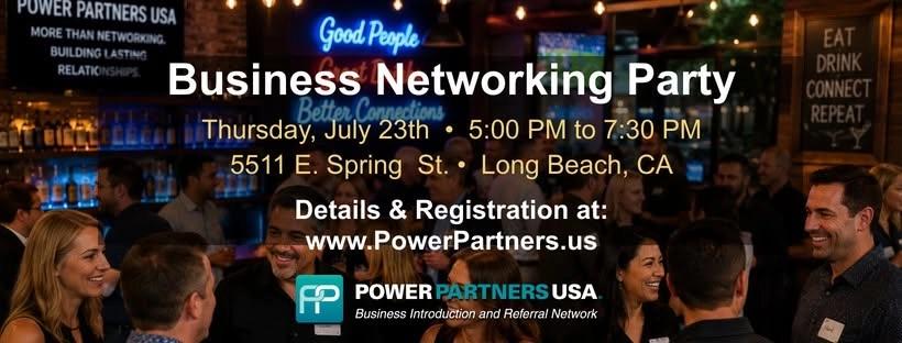 The Power Partners Networking Party