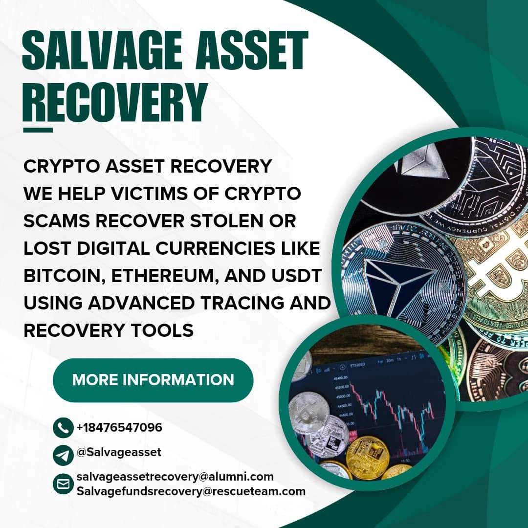 HOW TO HIRE A GENUINE BITCOIN & USDT RECOVERING SERVICE, VISIT SALVAGE ASSET RECOVERY