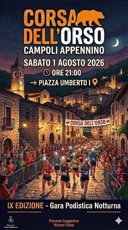 9°edizione la corsa dell'orso