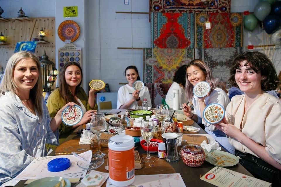 Ceramic Painting Class in Armidale