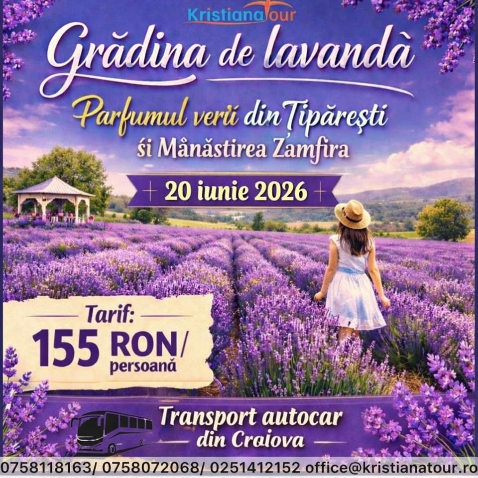 Gradina de lavanda 💜 20 iunie 2026