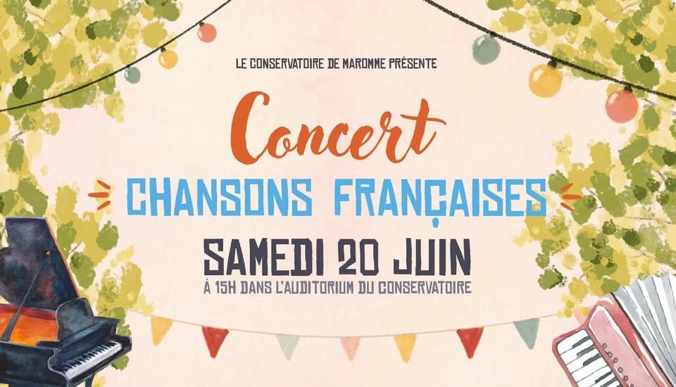 Concert - Chansons françaises