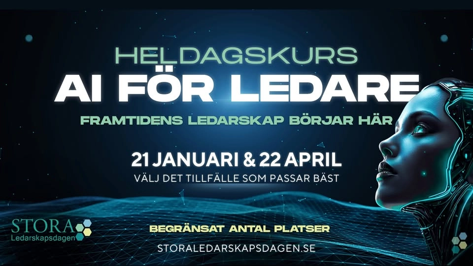 AI för ledare - Heldagskurs