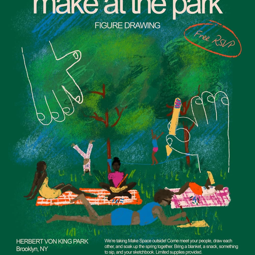 Make at the Park: Figure Drawing
