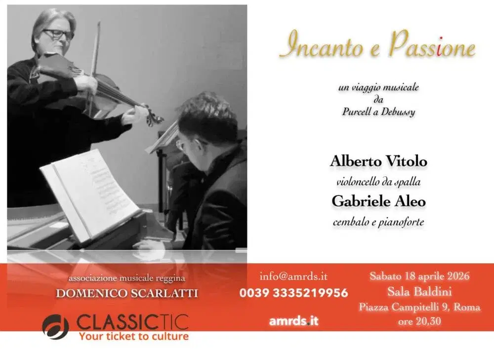 Incanto e Passione – Violoncello da spalla e pianoforte