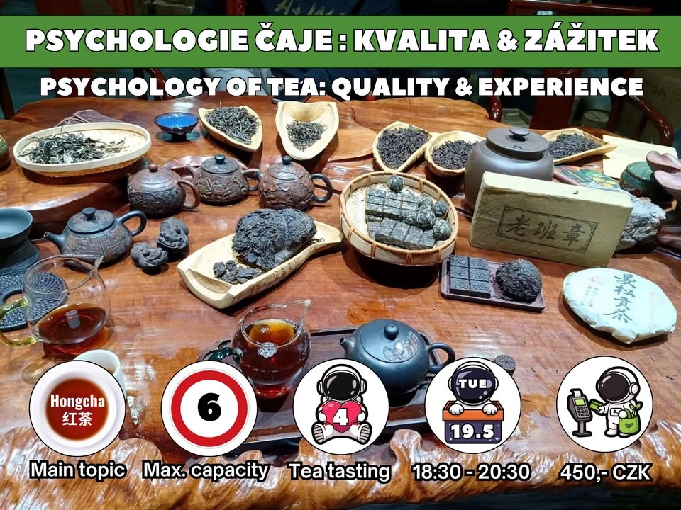 Psychologie čaje: kvalita & zážitek (19.5. 2026)