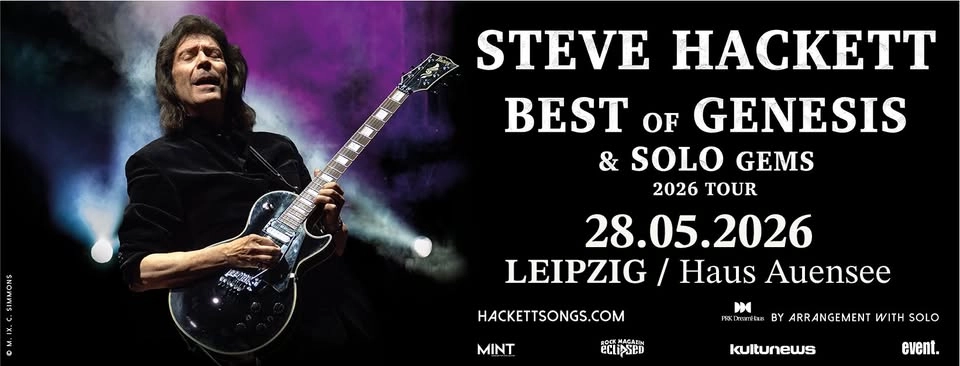 STEVE HACKETT // Best of Genesis & Solo Gems // LEIPZIG