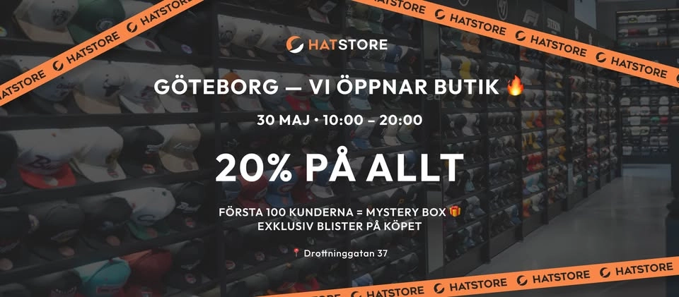 GÖTEBORG — VI ÖPPNAR BUTIK 🔥