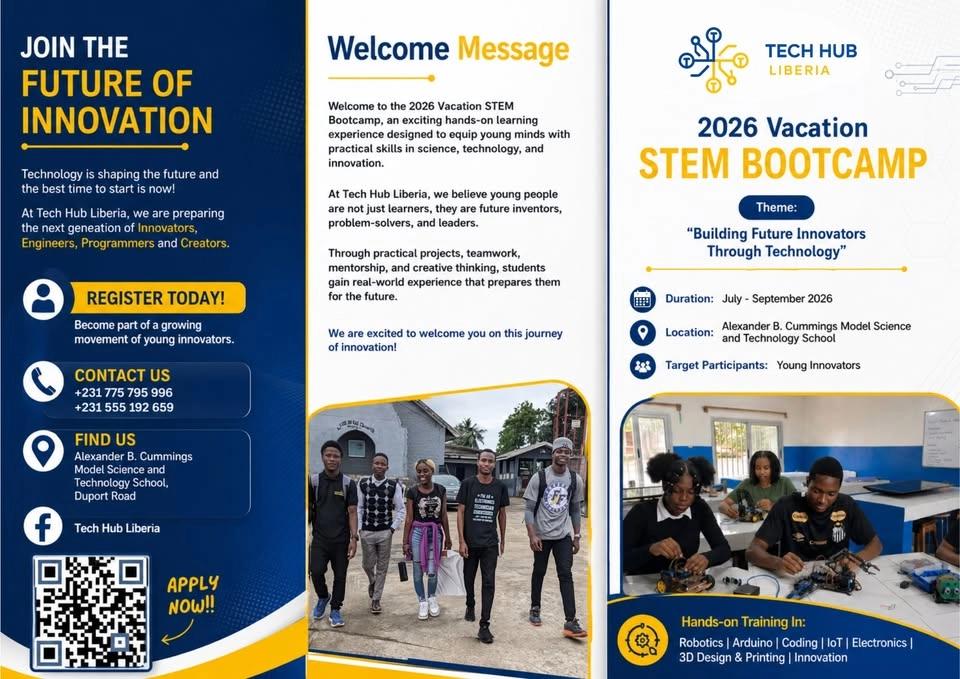 TECH HUB LIBERIA STEM BOOTCAMP