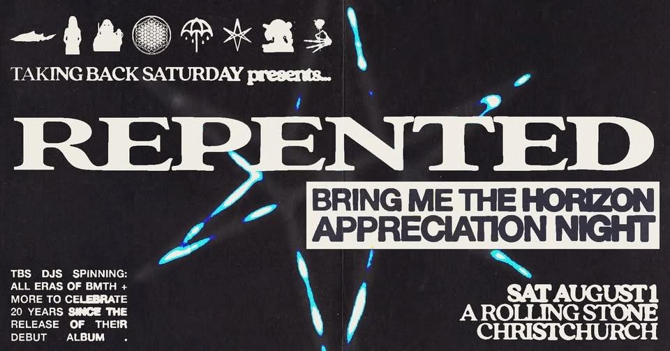 Repented: Bring Me The Horizon Appreciation Night - Christchurch