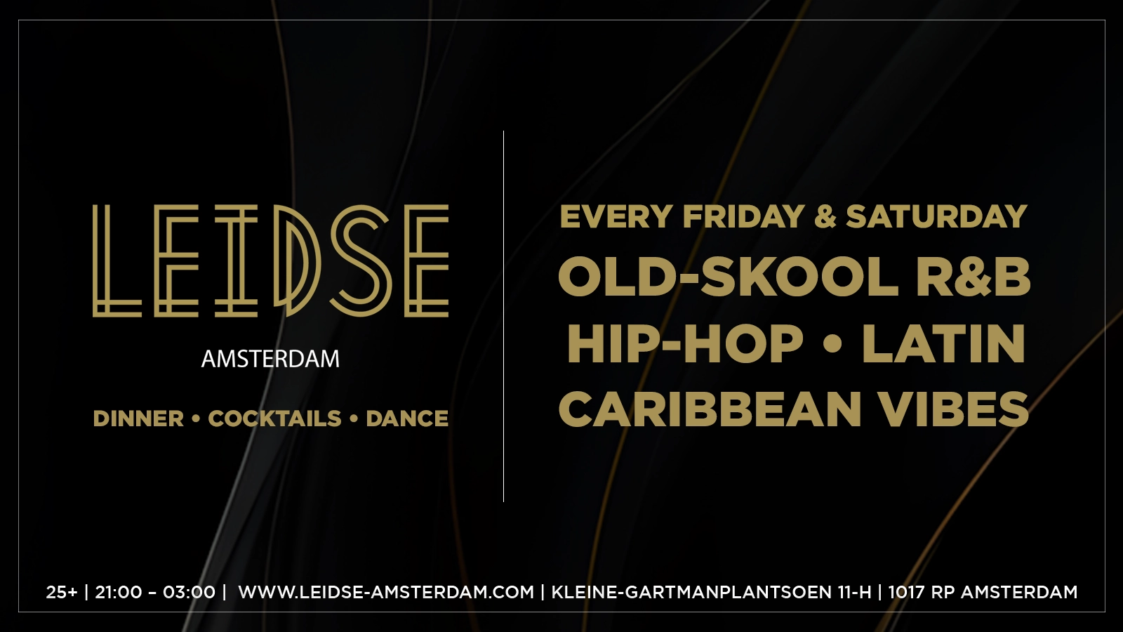 R&B • HIP-HOP • LATIN • CARIBBEAN VIBES