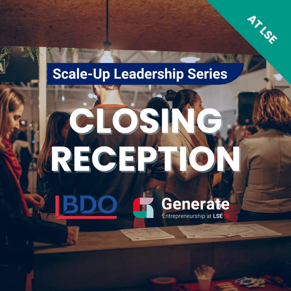 Scale-Up Leadership Series: Closing Event