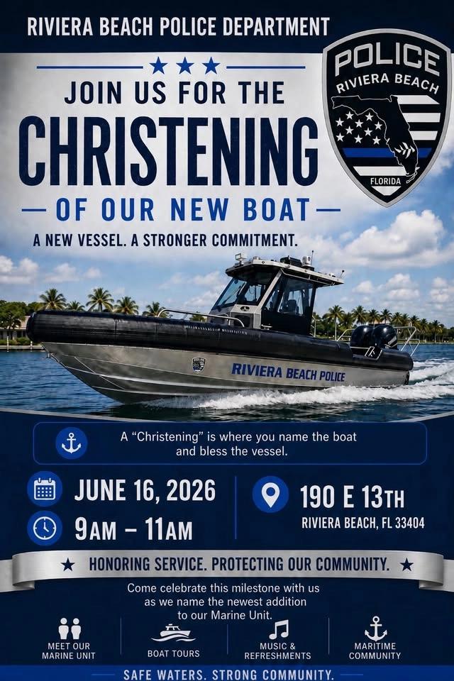 You're Invited: New Police Boat Christening