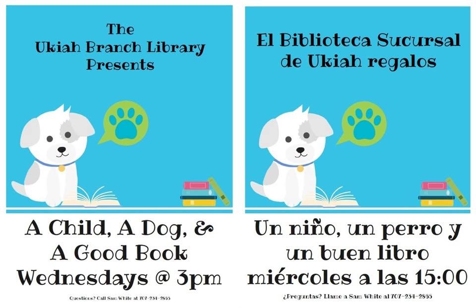 A Child, A Dog, and A Good Book - Wednesdays at 3 PM