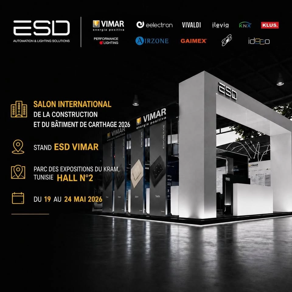📍Salon Carthage Bâtiment 2026, HALL 2 : Entrez dans l’univers du Smart Building ✨