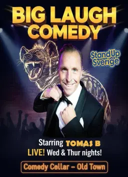 BIG LAUGH COMEDY - VARJE ONSDAG och TORSDAG !