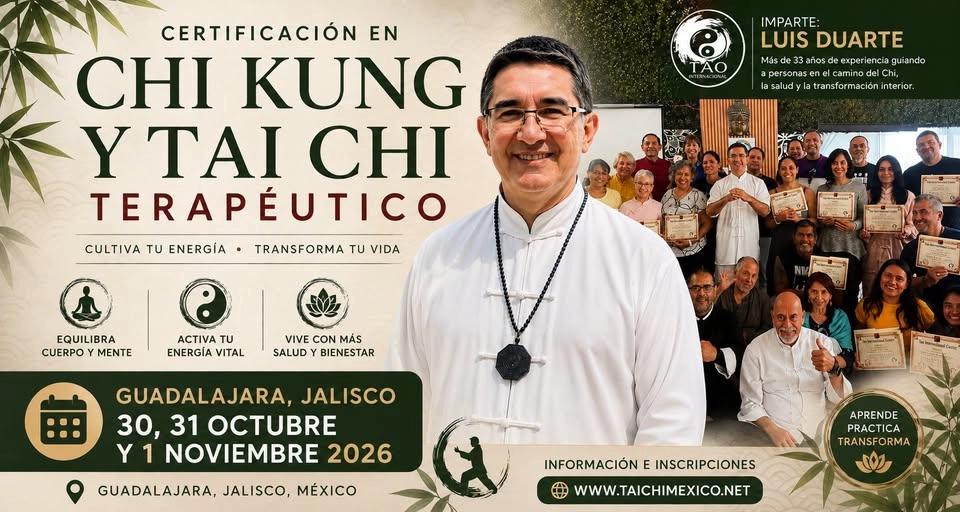 Certificación en Tai Chi Terapéutico en Guadalajara