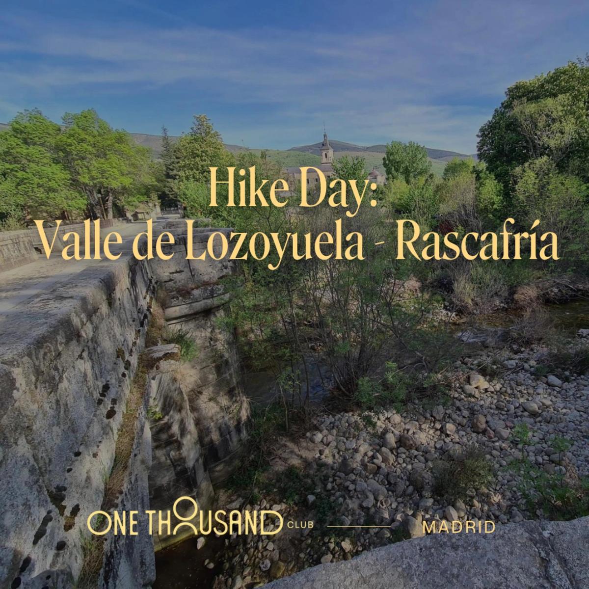 Hike: Valle de Lozoyuela - Rascafría