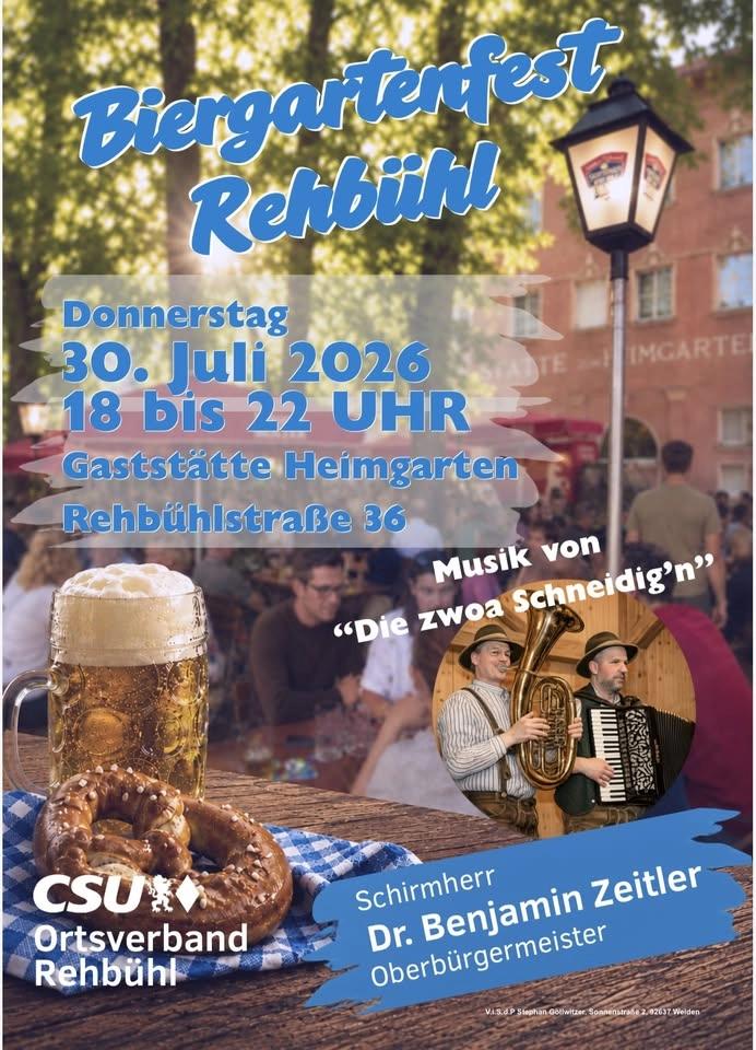 Biergartenfest Rehbühl