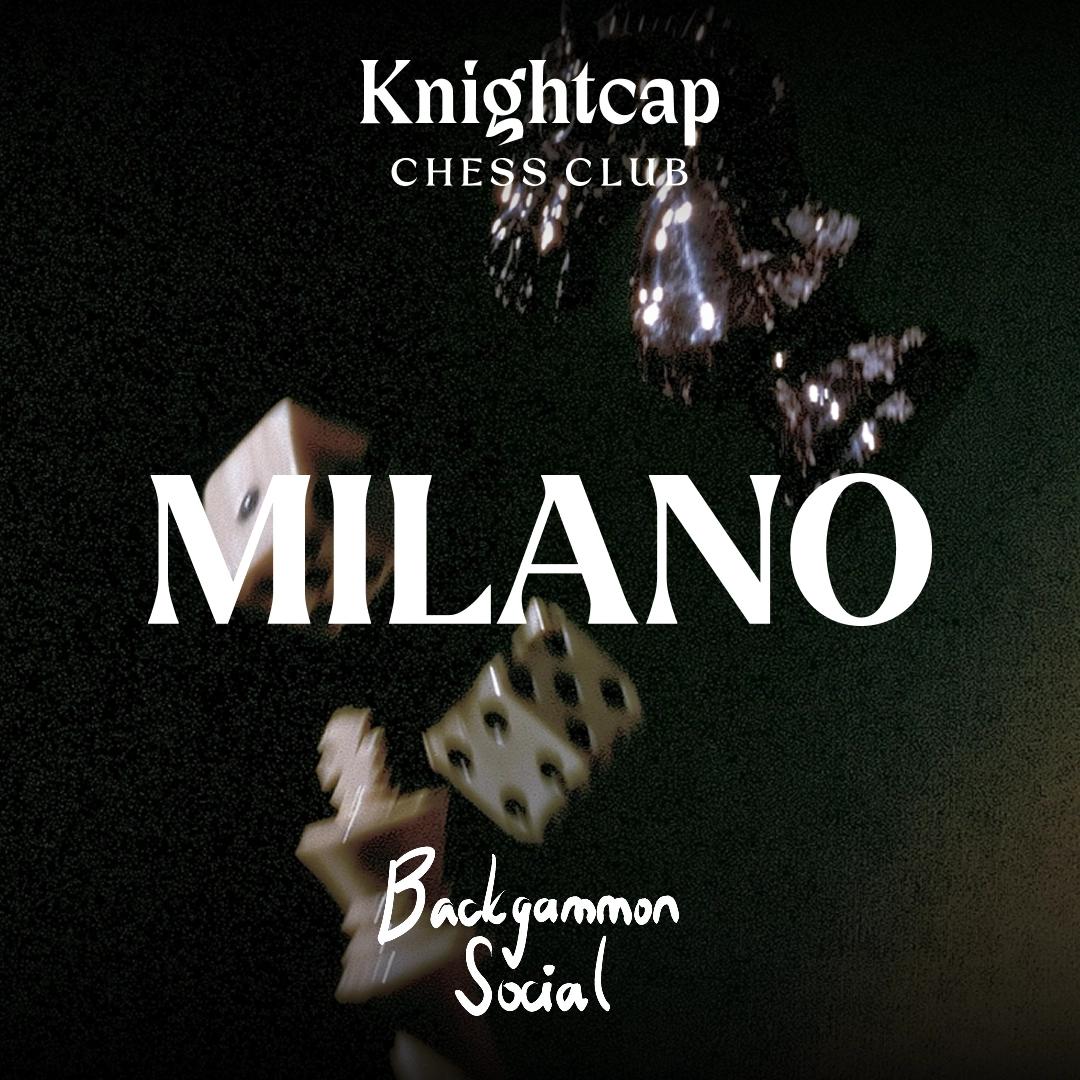 Knightcap & Backgammon Social | Altrimenti Mixology Art