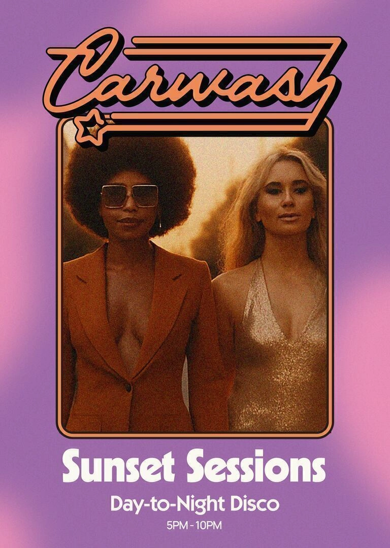 Carwash Daytime Disco – Sunset Sessions - Disco, Funk, Retro Vibes