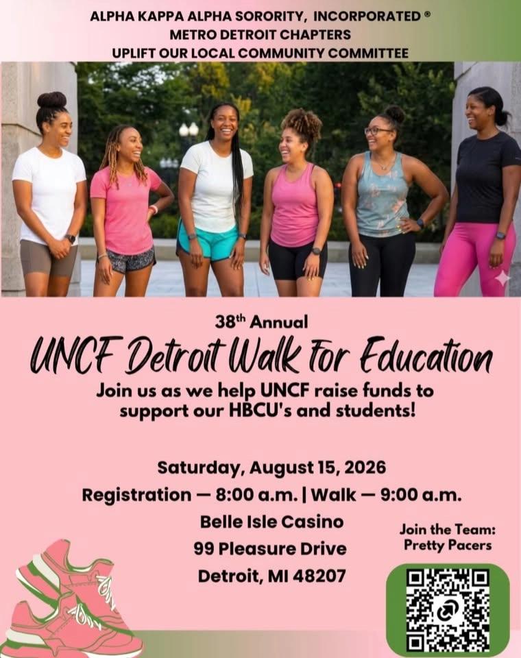 38th Annual UNCF Detroit Walk for Education