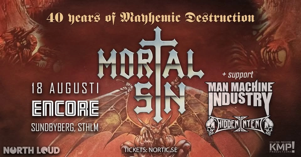 Mortal Sin – 40 Years of Mayhemic Destruction