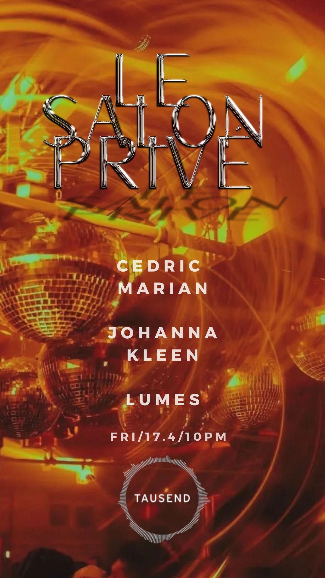 Le Salon Privé: Cedric Marian, Johanna Kleen and LUMES