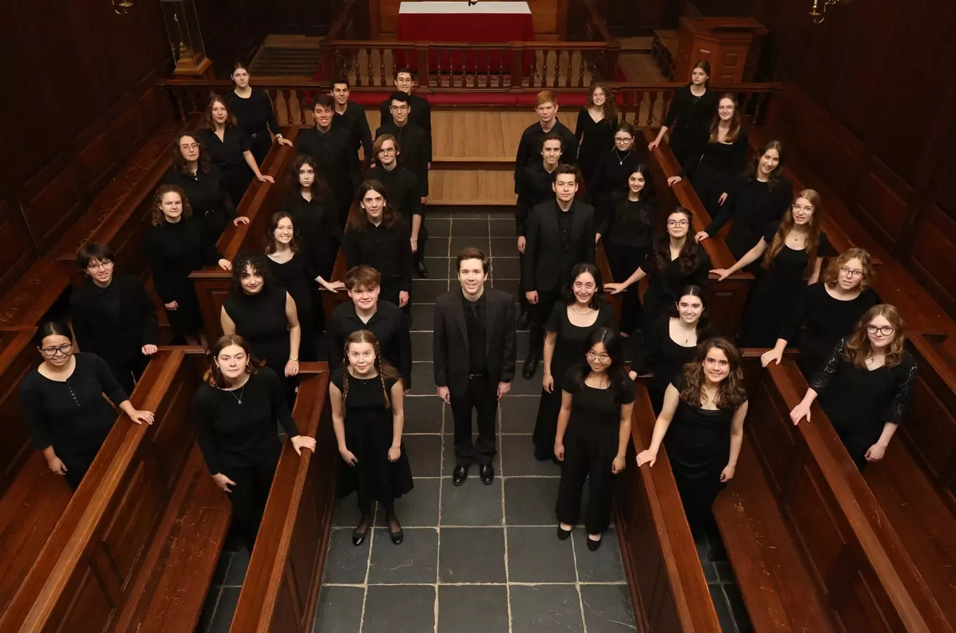 Benefiční koncert Sboru William & Mary a Pěveckého sboru Zanoty