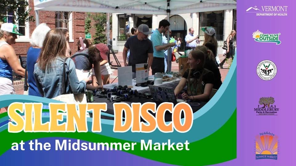 Silent Disco at the Midd Summer Market