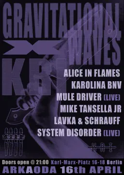 GRAVITATIONAL WAVES X KRI RECORDS