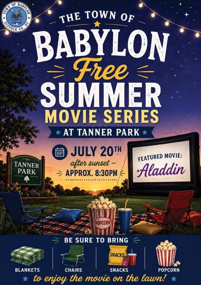 FREE FAMILY MOVIE AT TANNER PARK-ALADDIN