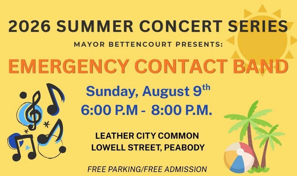2026 Summer Concert Series: Emergency Contact Band