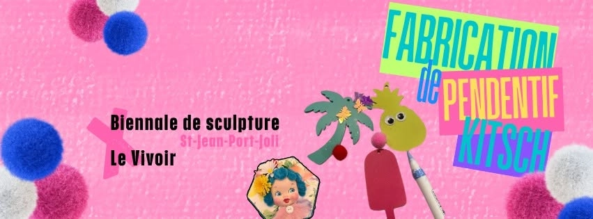 Atelier - Fabrication de pendentif "kitsch